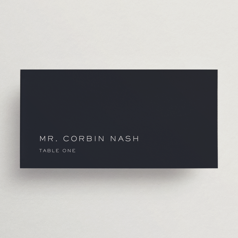 Escort Card