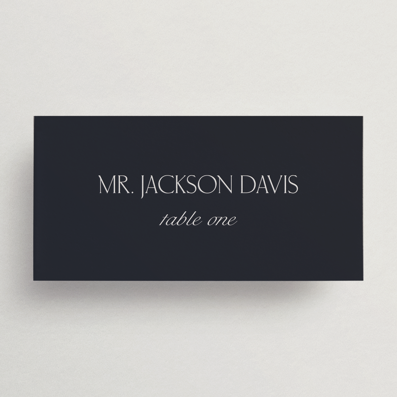 Escort Card