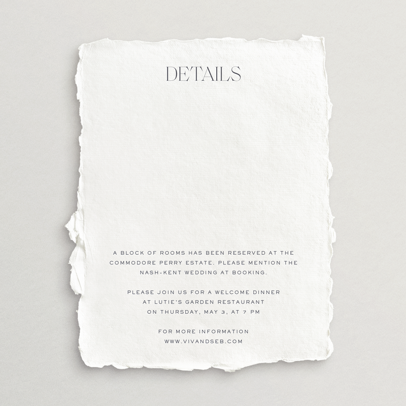 Handmade Details Card