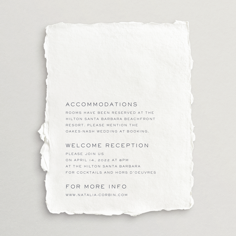 Handmade Details Card