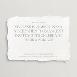 Handmade Invitation Card/Envelope - Lucca Collection
