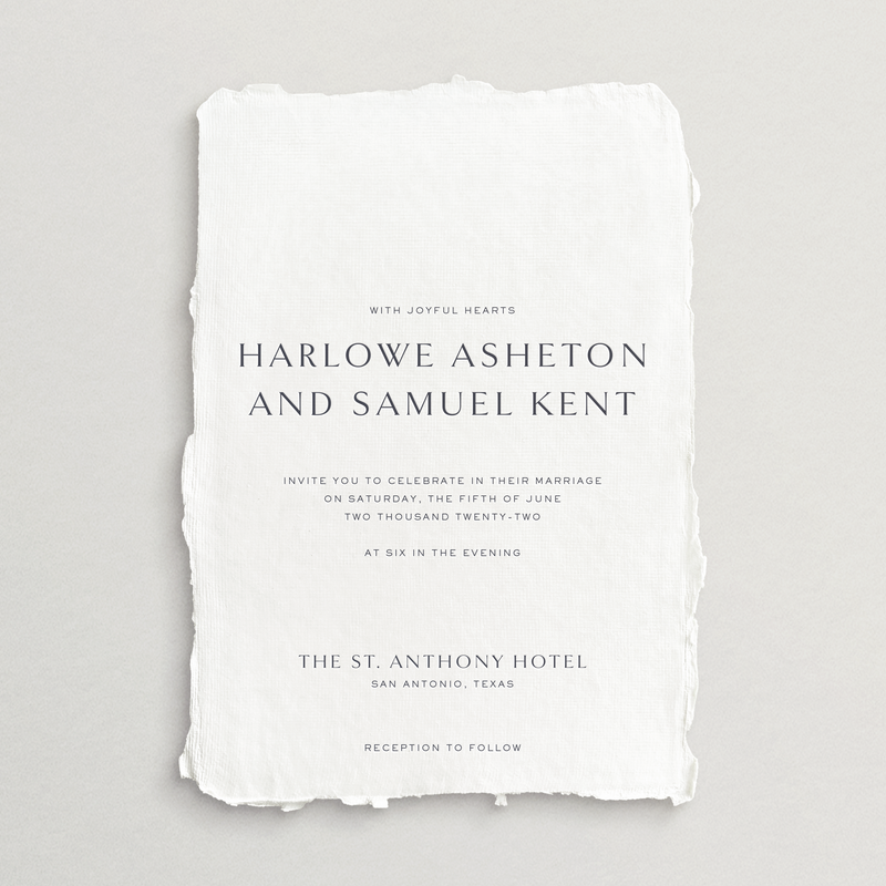 Handmade Invitation Card/Envelope
