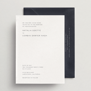 Invitation Suite (Mail-in Response) - Select Your Colors