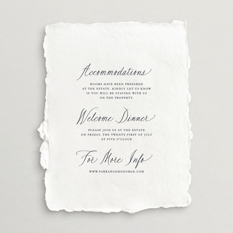 Handmade Details Card