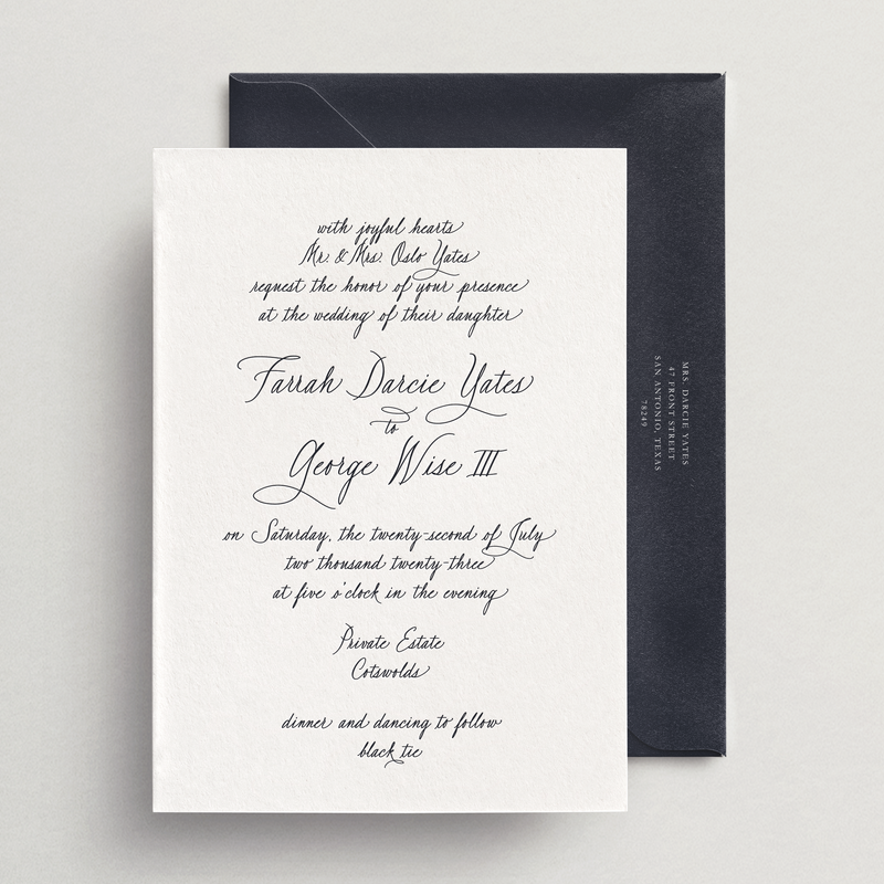Invitation Card/Envelope