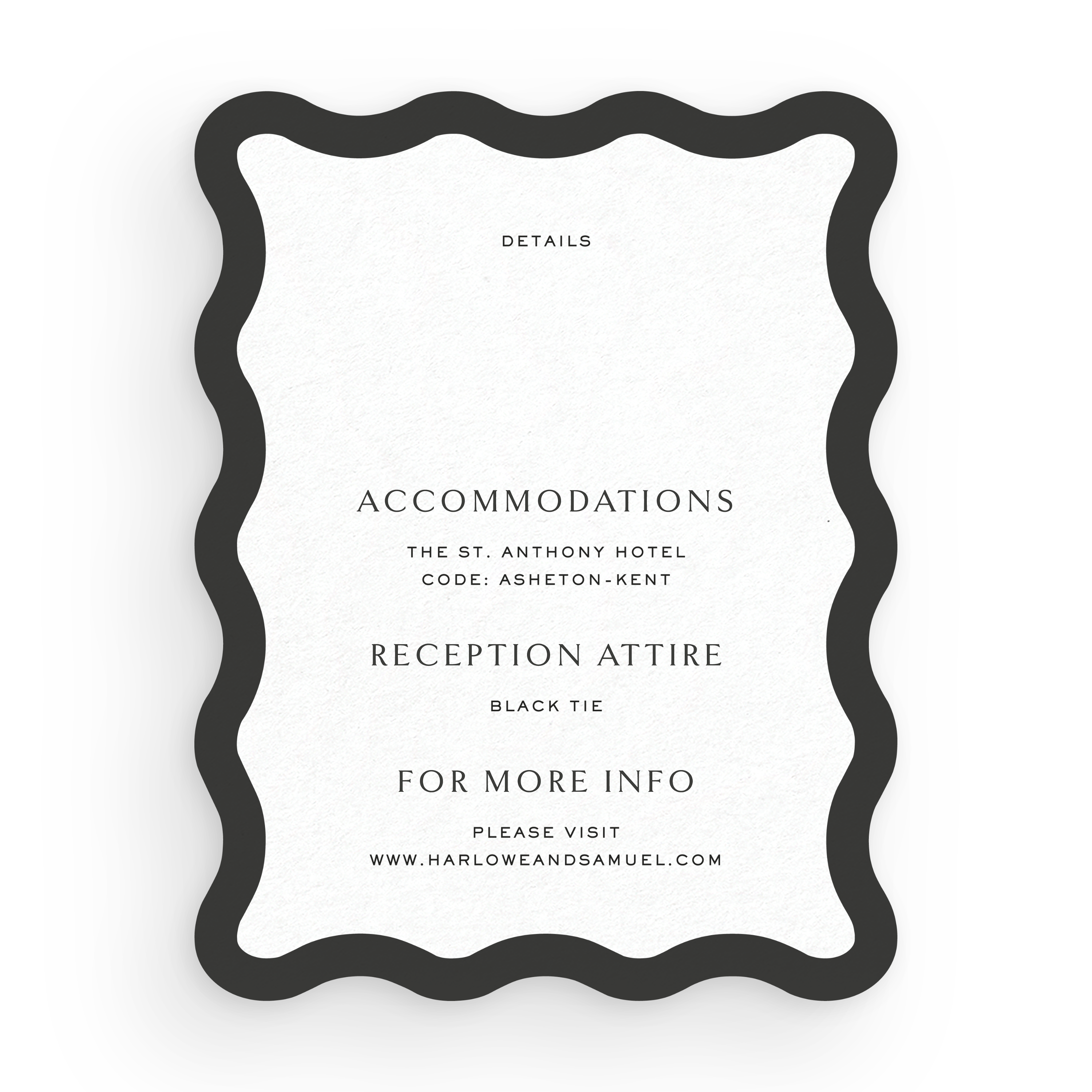 Wavy Details Card