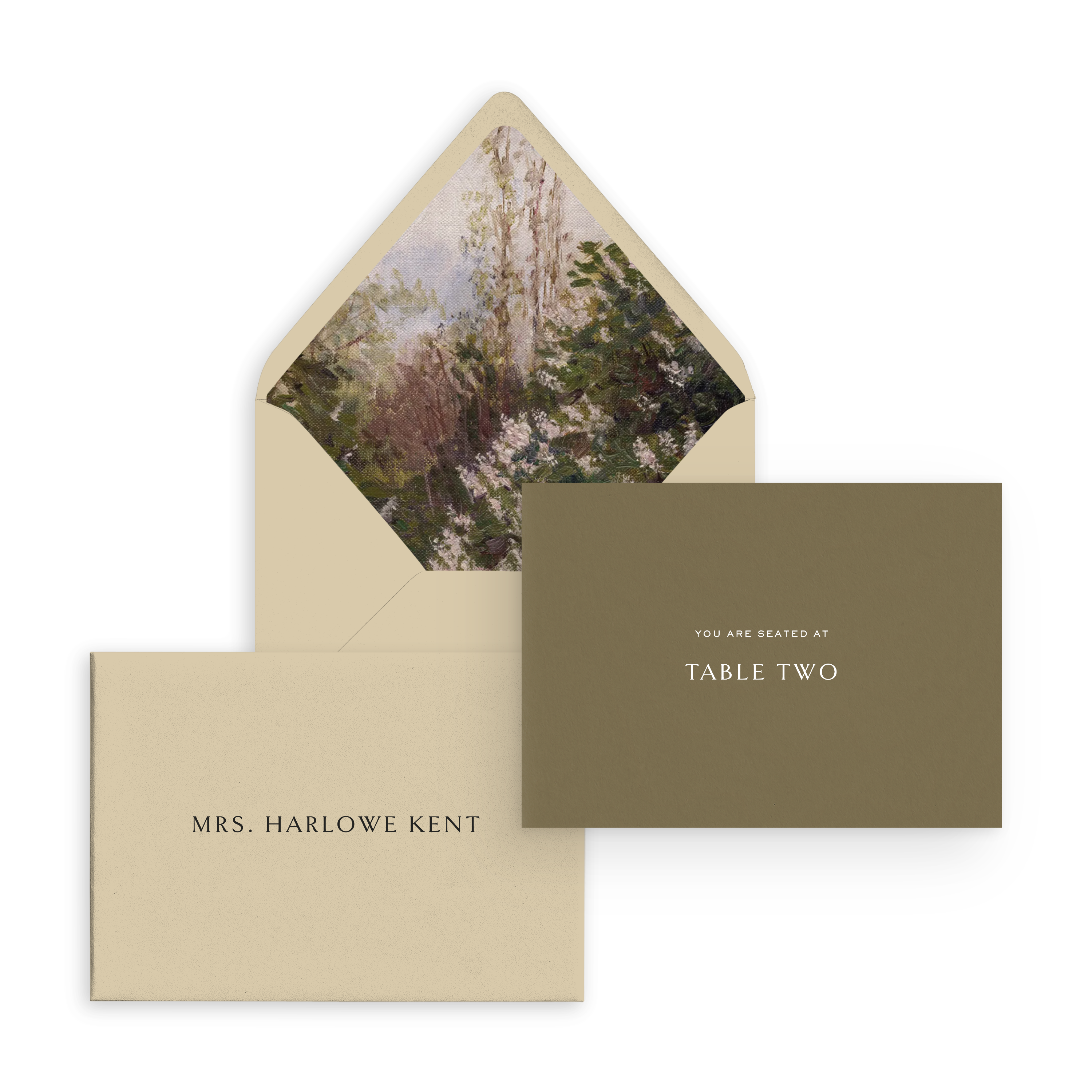 Escort Card/Envelope