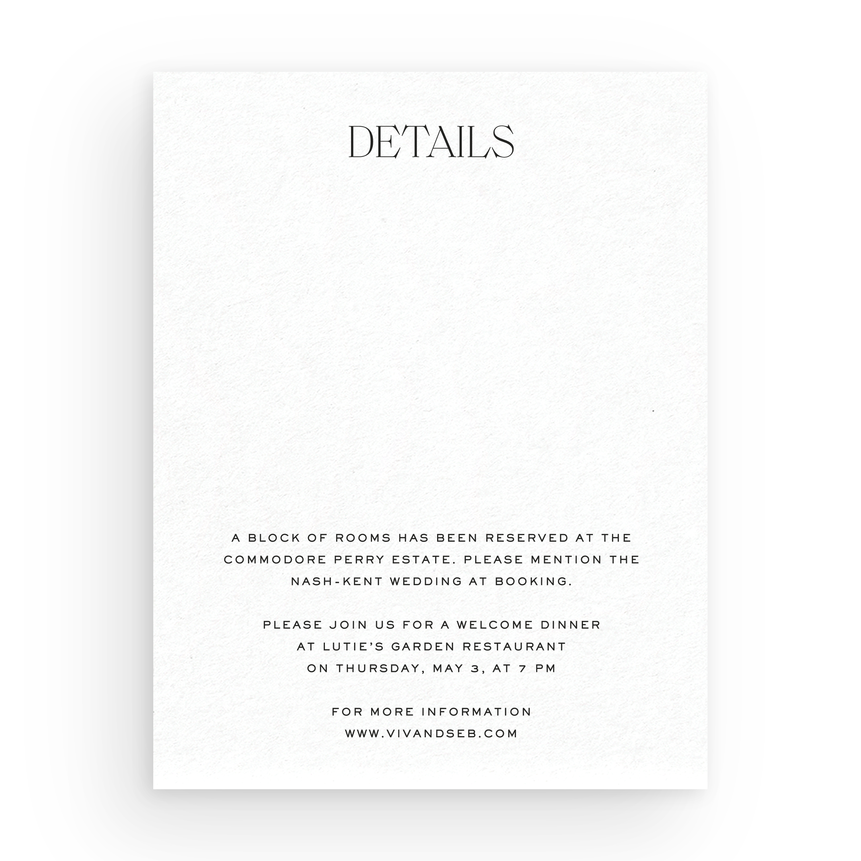 Details Card
