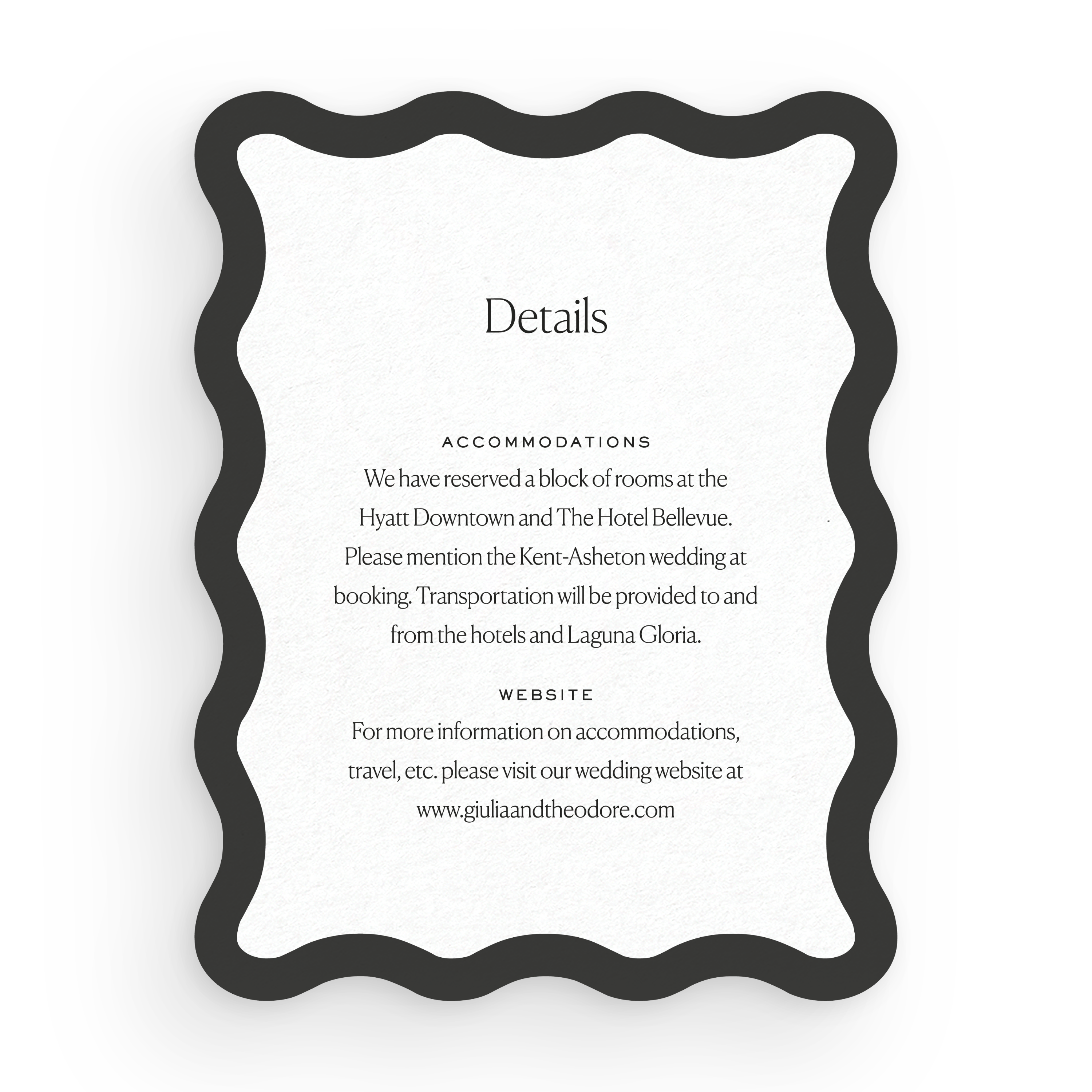 Wavy Details Card