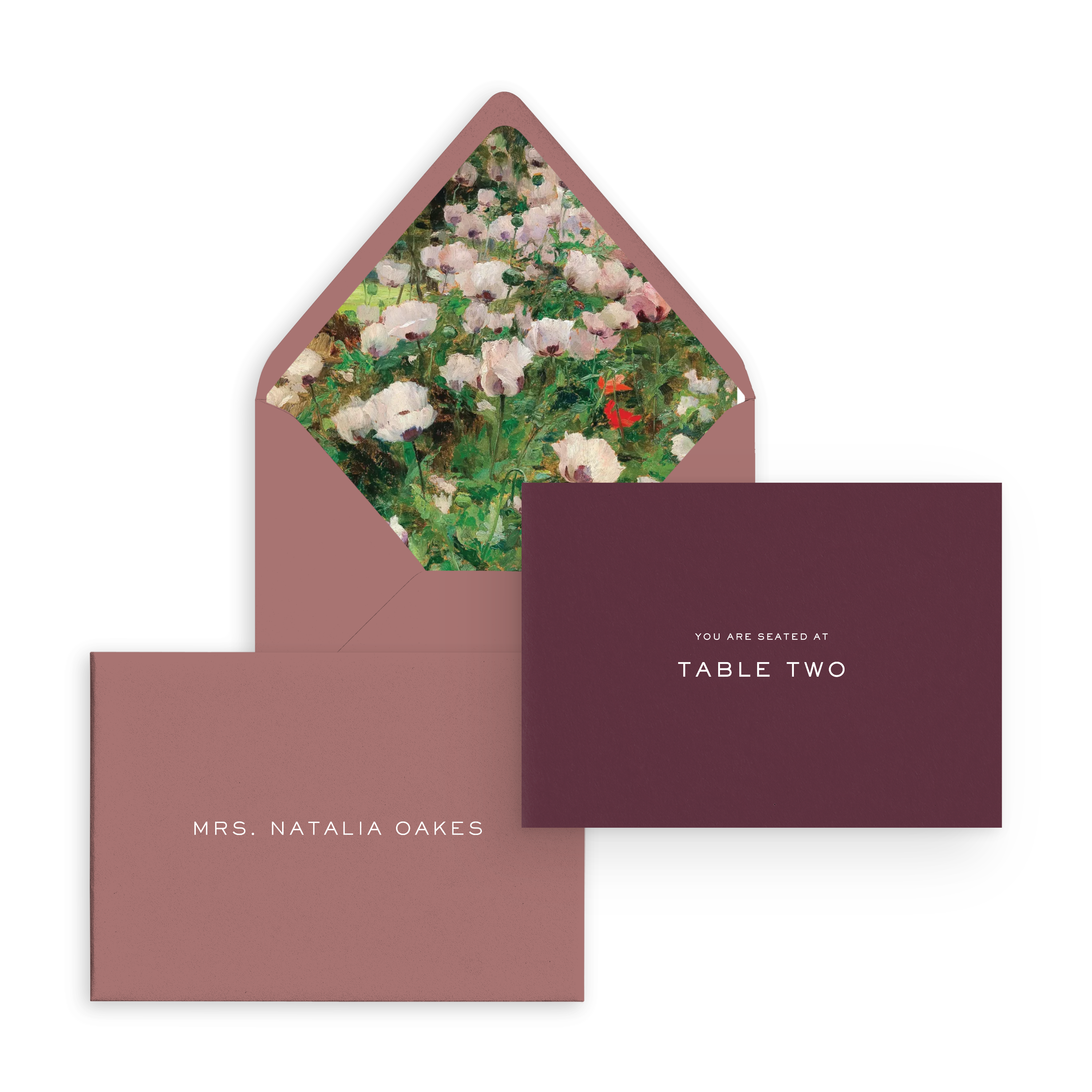 Escort Card/Envelope