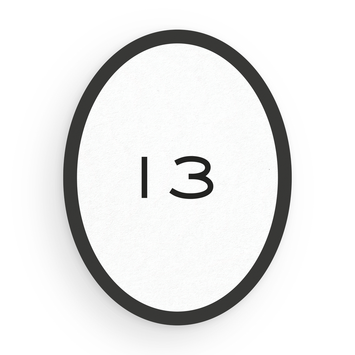 Oval Table Numbers