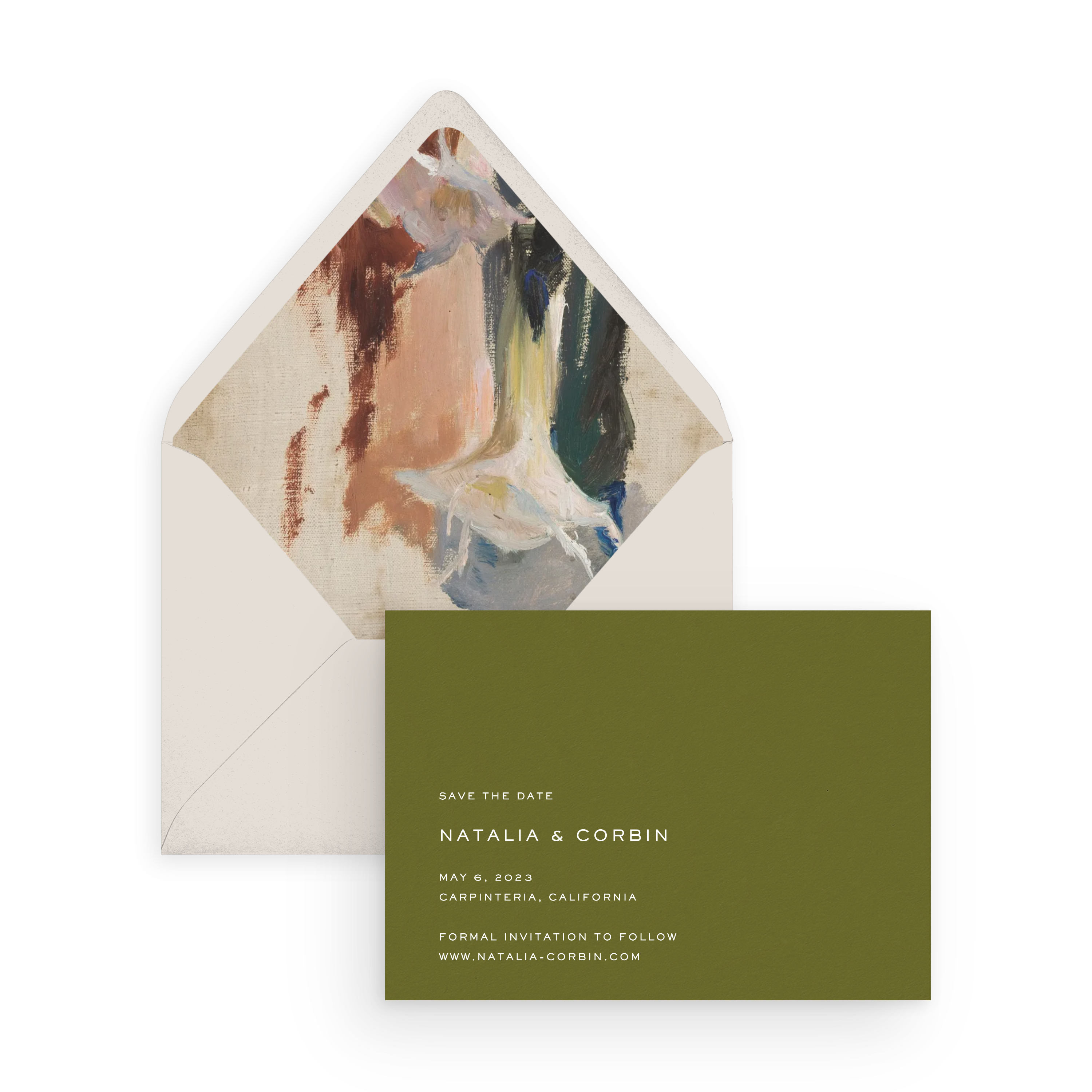 Save-the-Date Card/Envelope