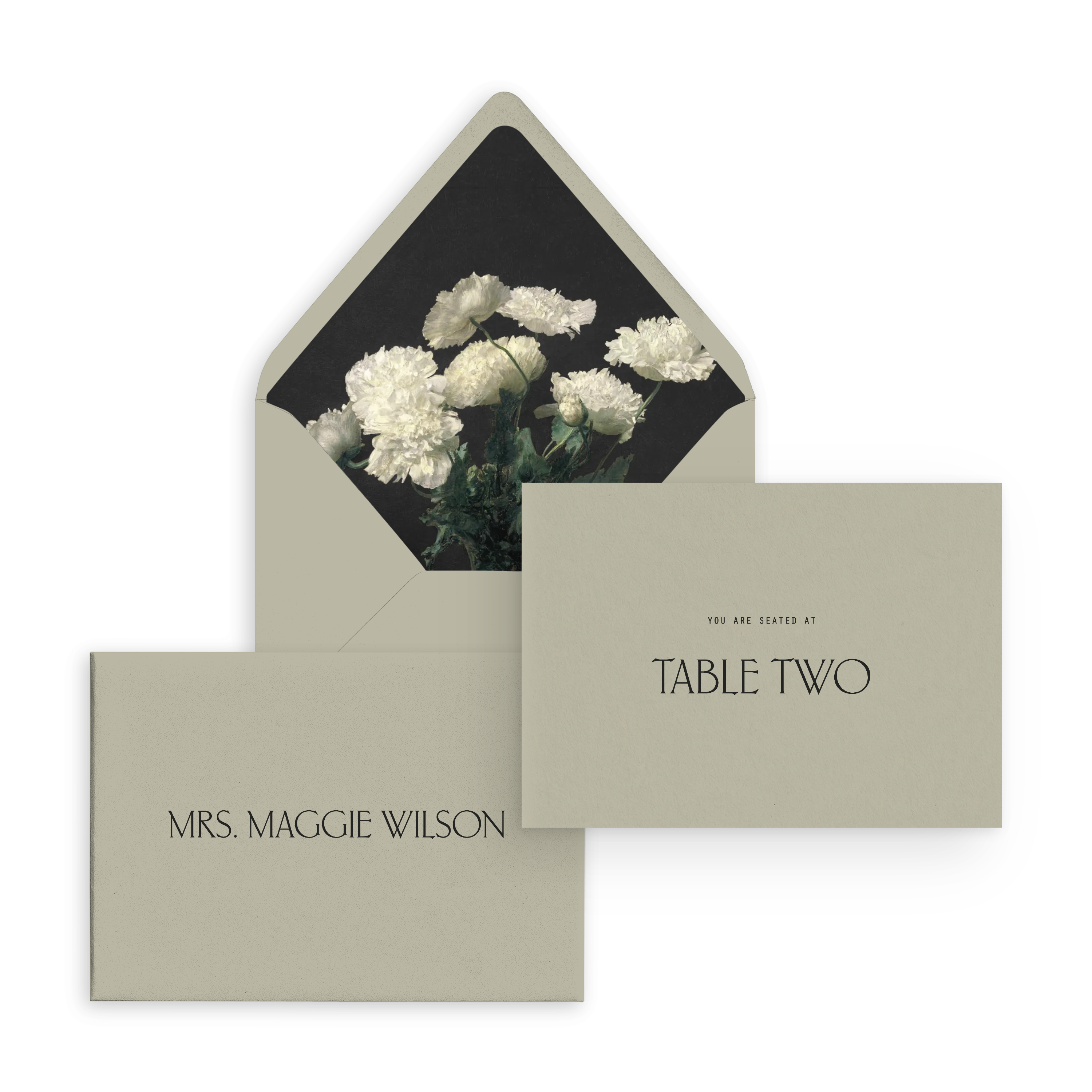 Escort Card/Envelope