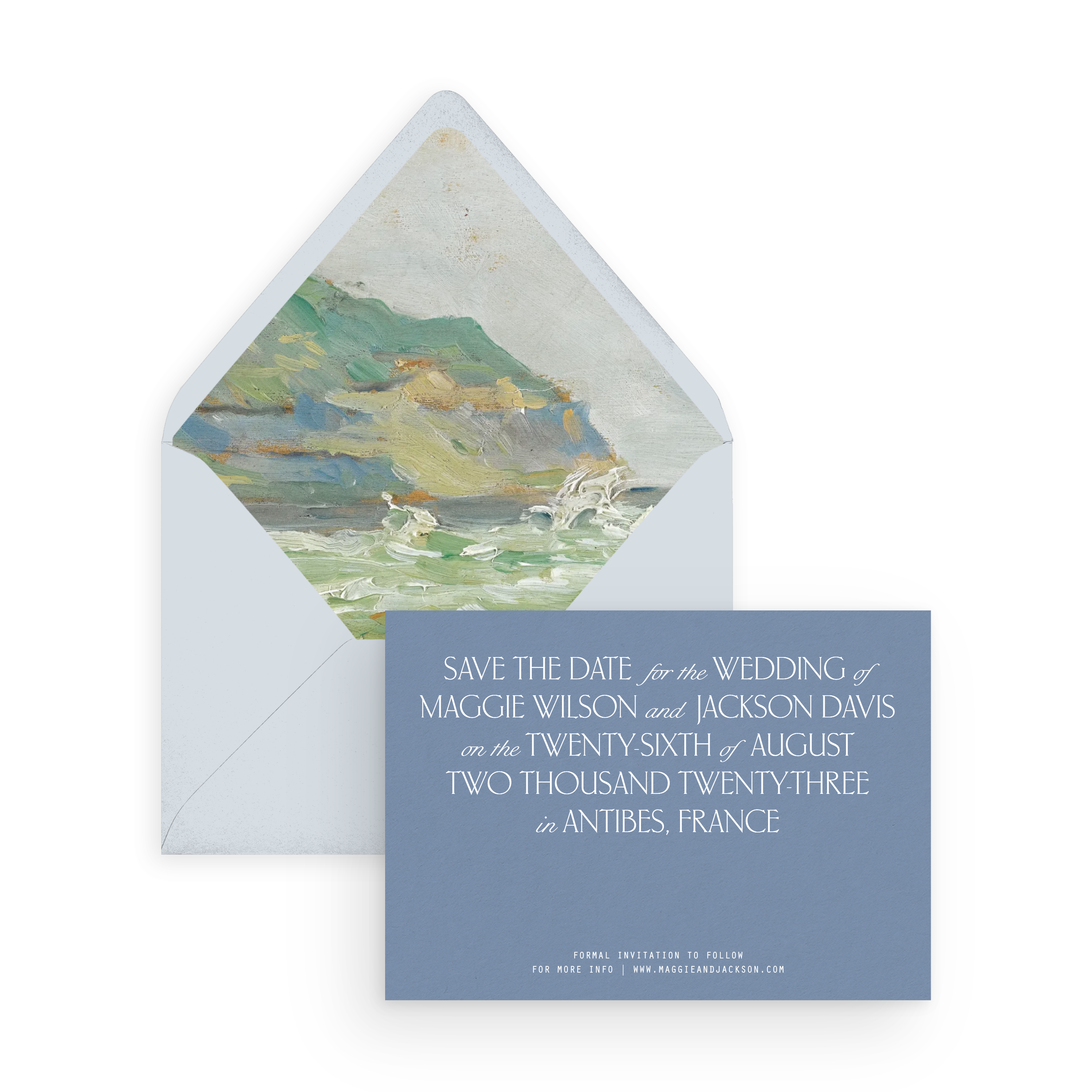 Save-the-Date Card/Envelope
