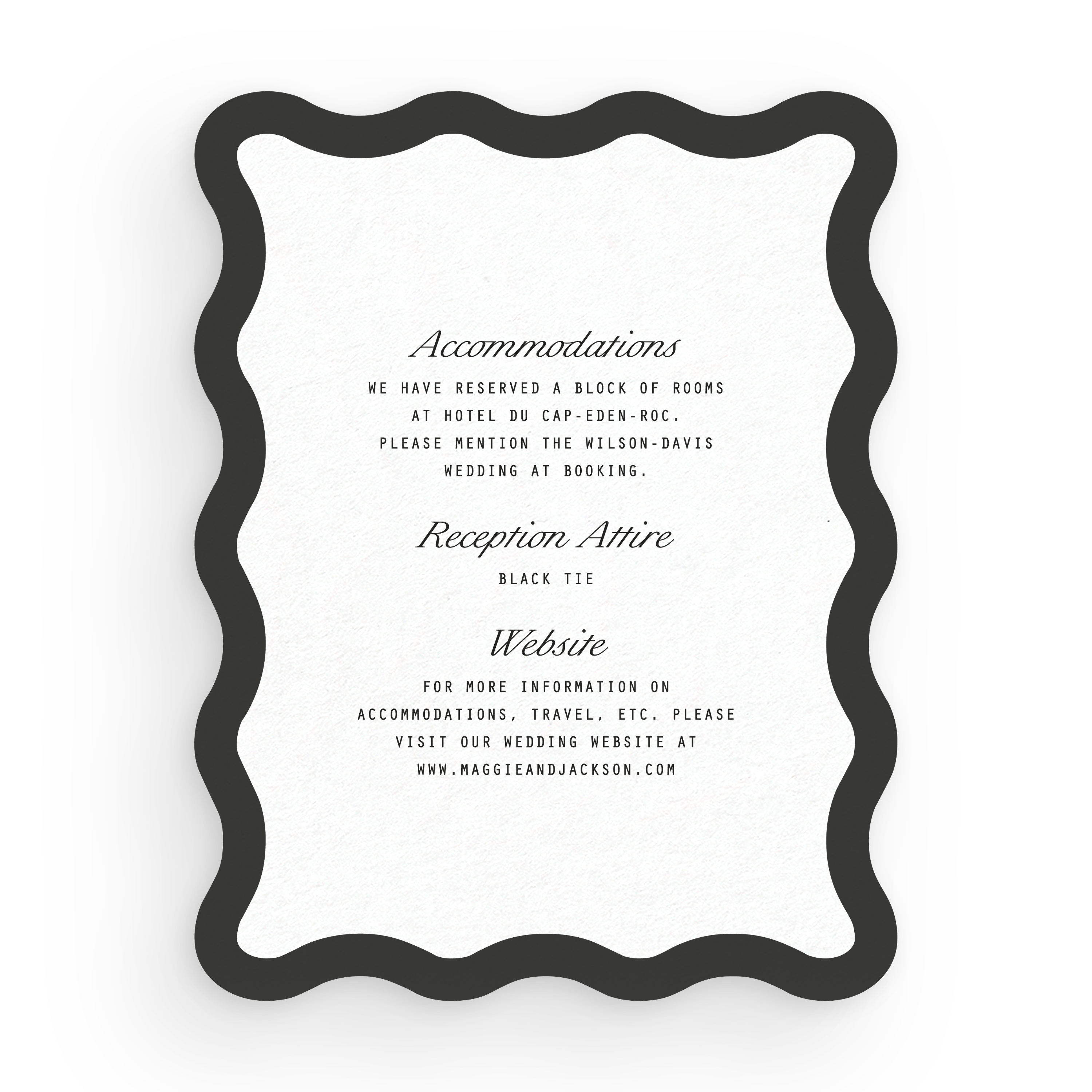 Wavy Details Card