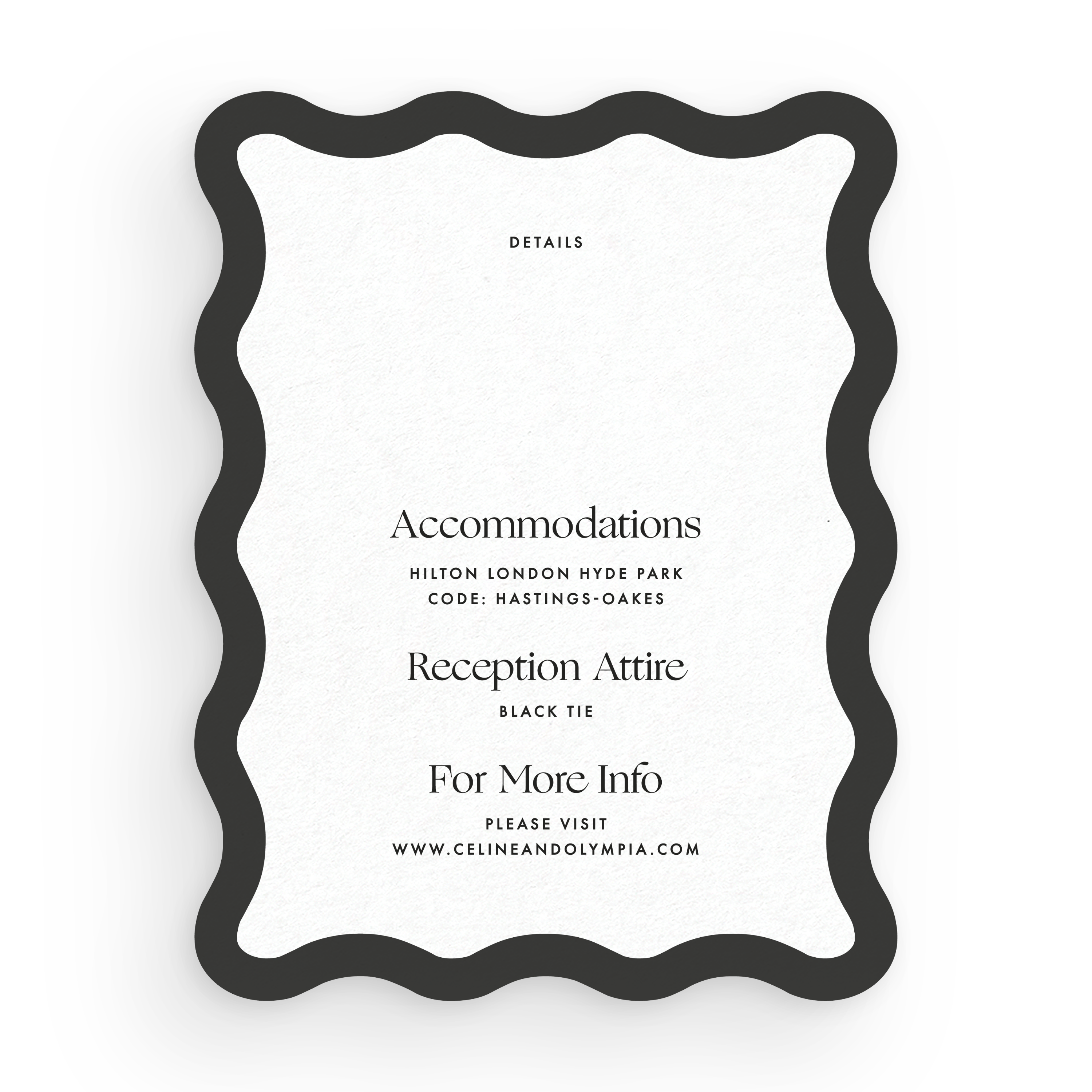 Wavy Details Card