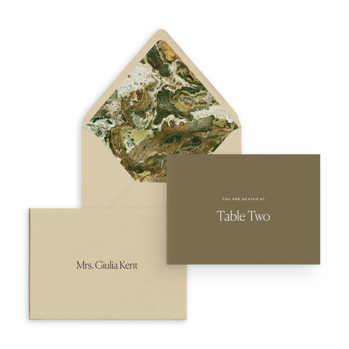 Escort Card/Envelope
