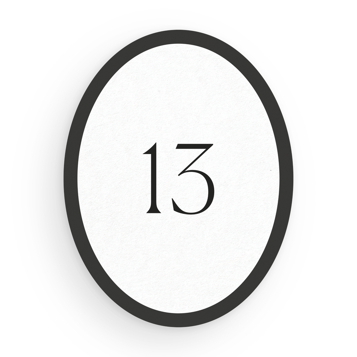 Oval Table Numbers
