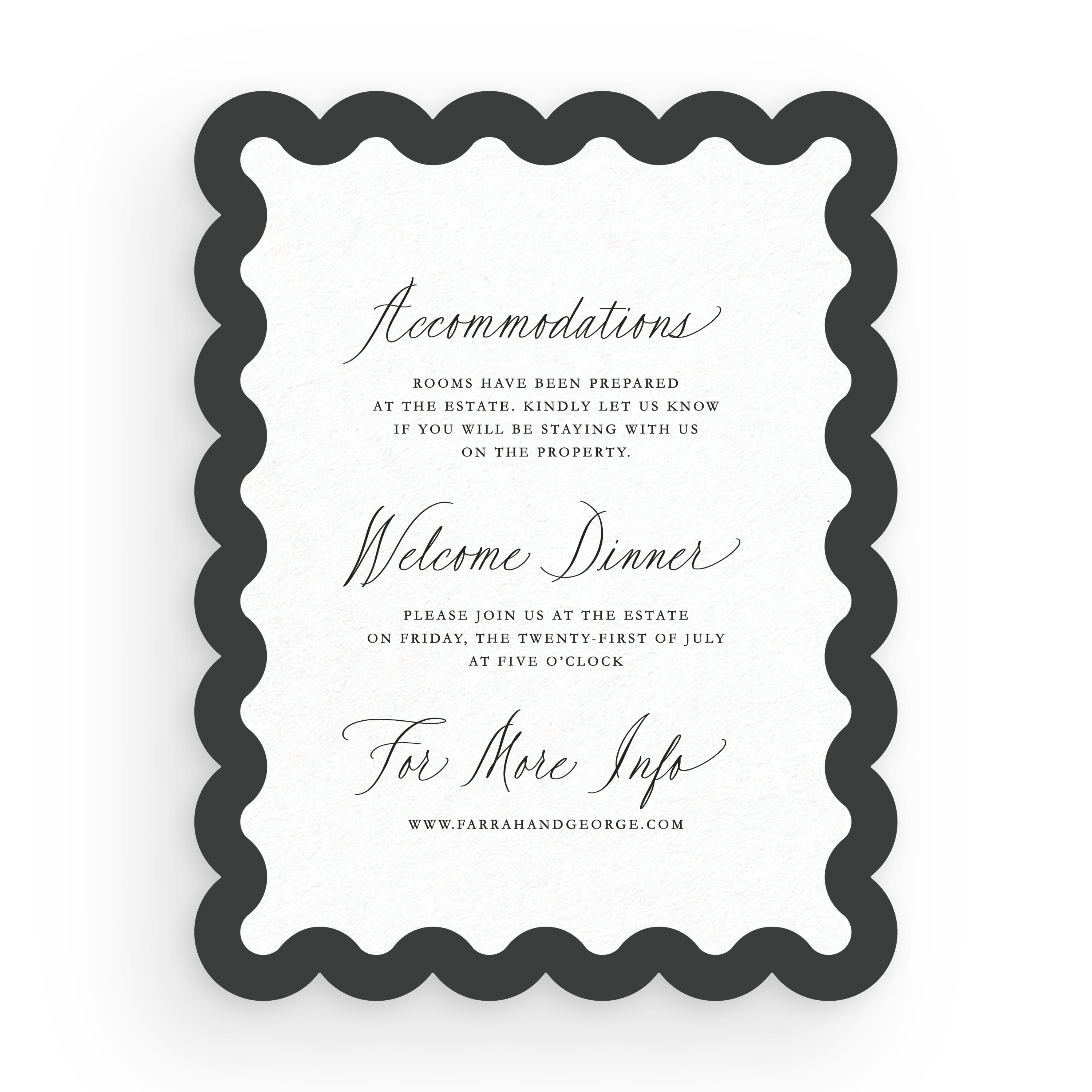 Scalloped Details Card