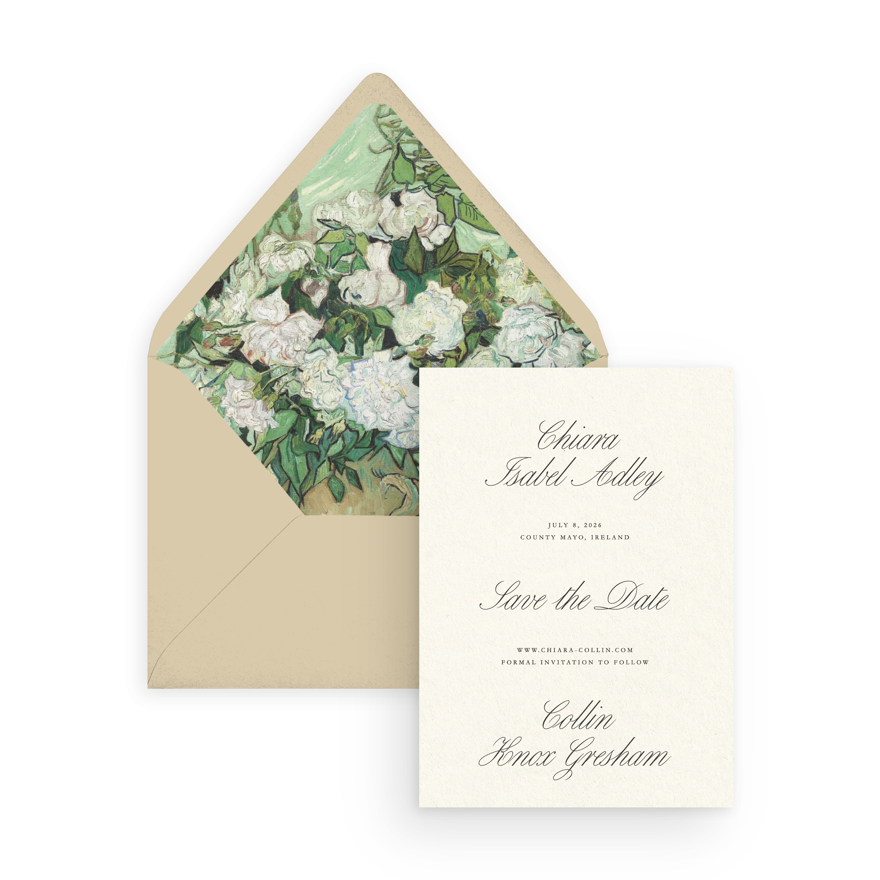 Save-the-Date Card/Envelope