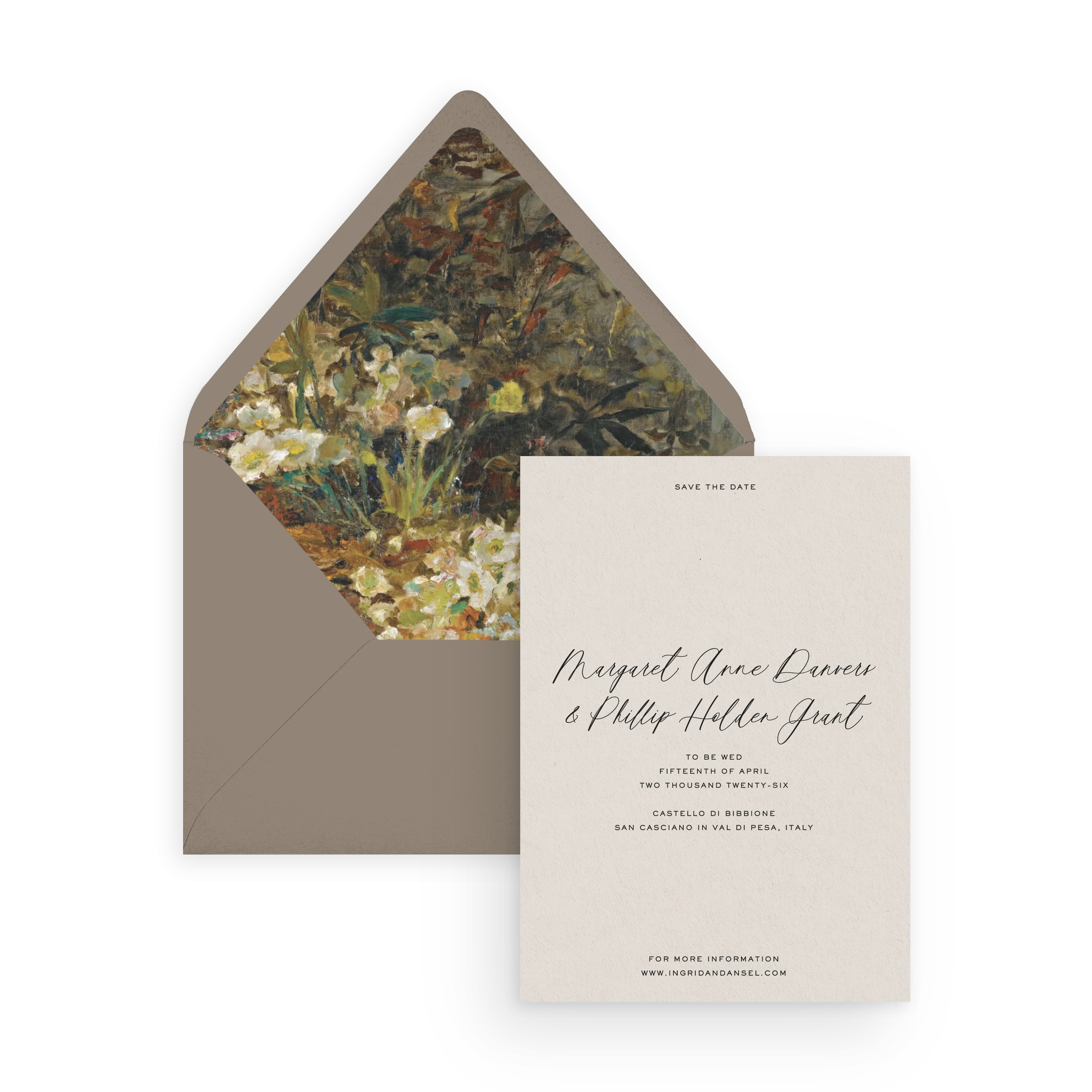 Save-the-Date Card/Envelope