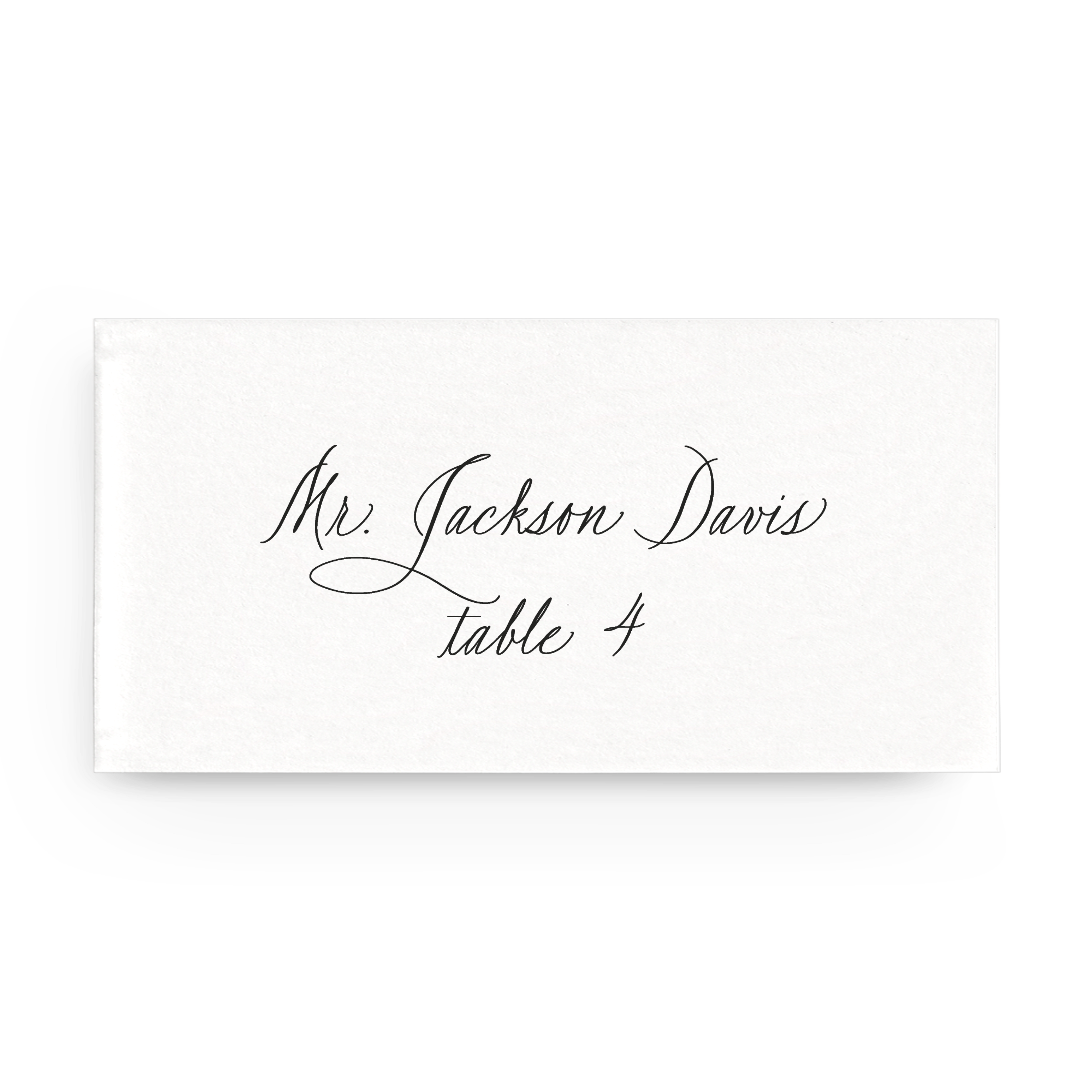 Escort Card - Choose Your Colors