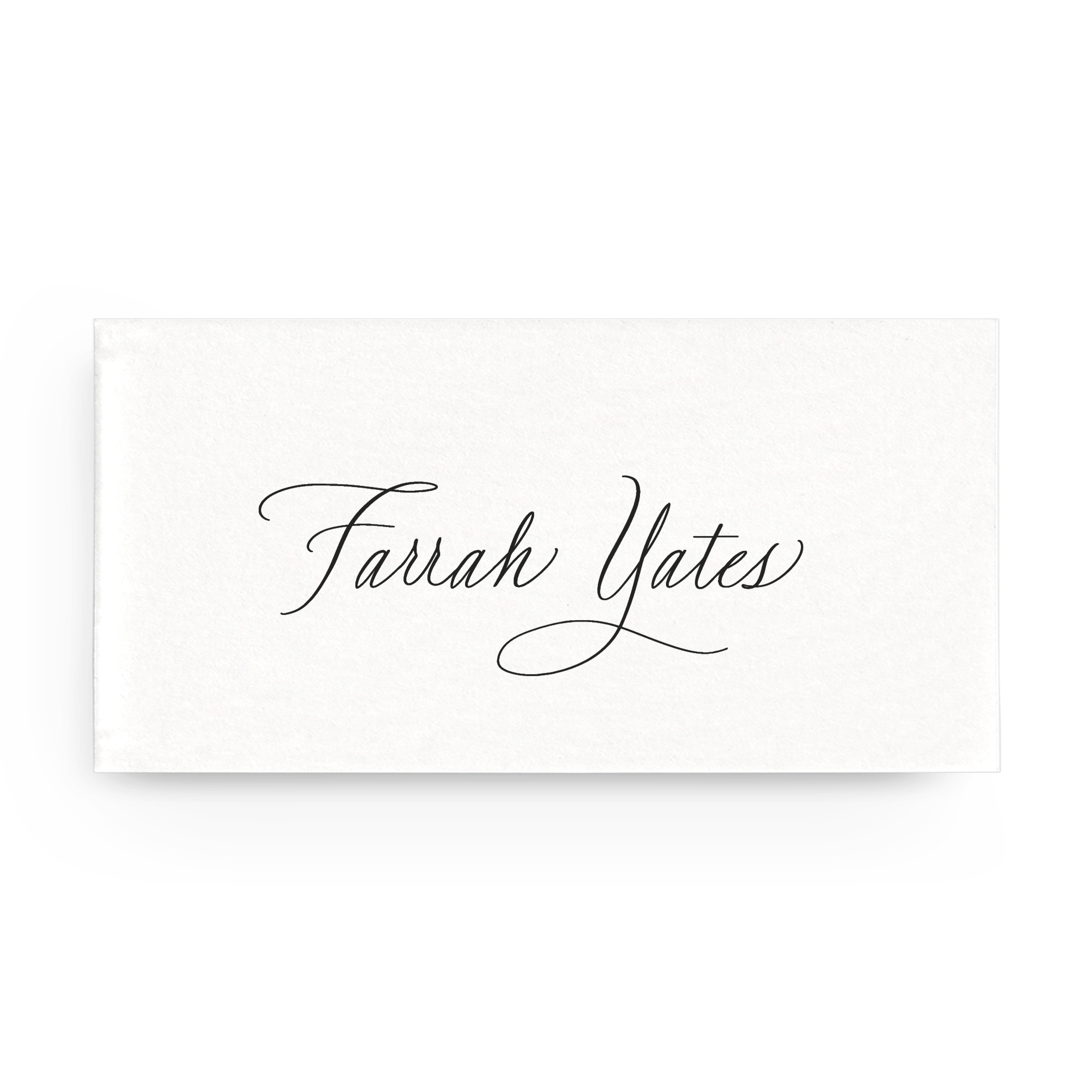 Place Card - Choose Your Colors
