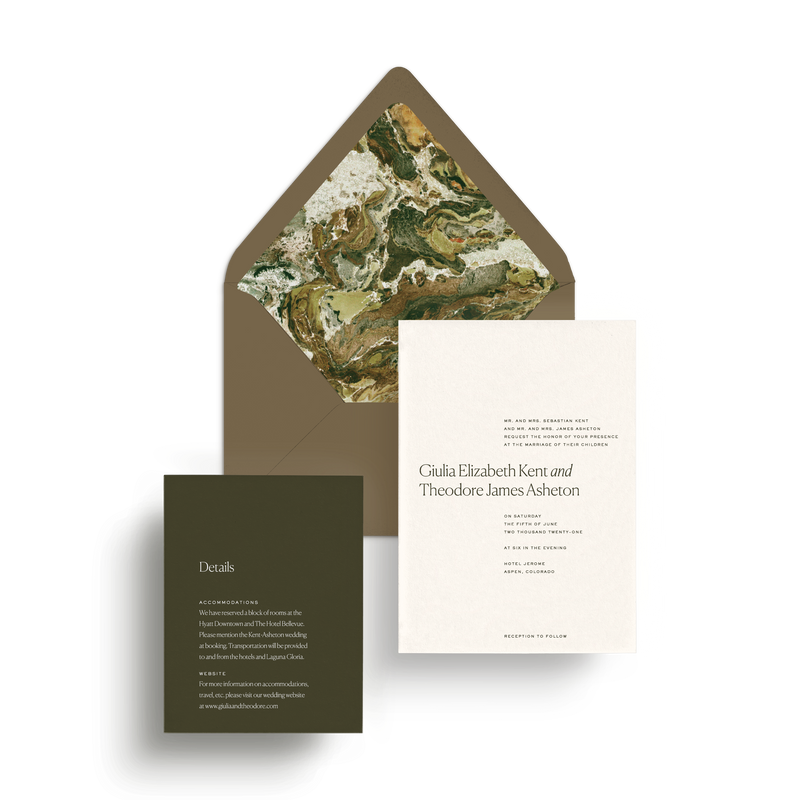Invitation Suite (Website Response) - Choose Your Colors