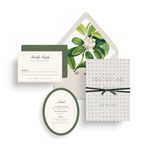 Invitation Suite (Mail-in Response) - The Classic Garden Edit