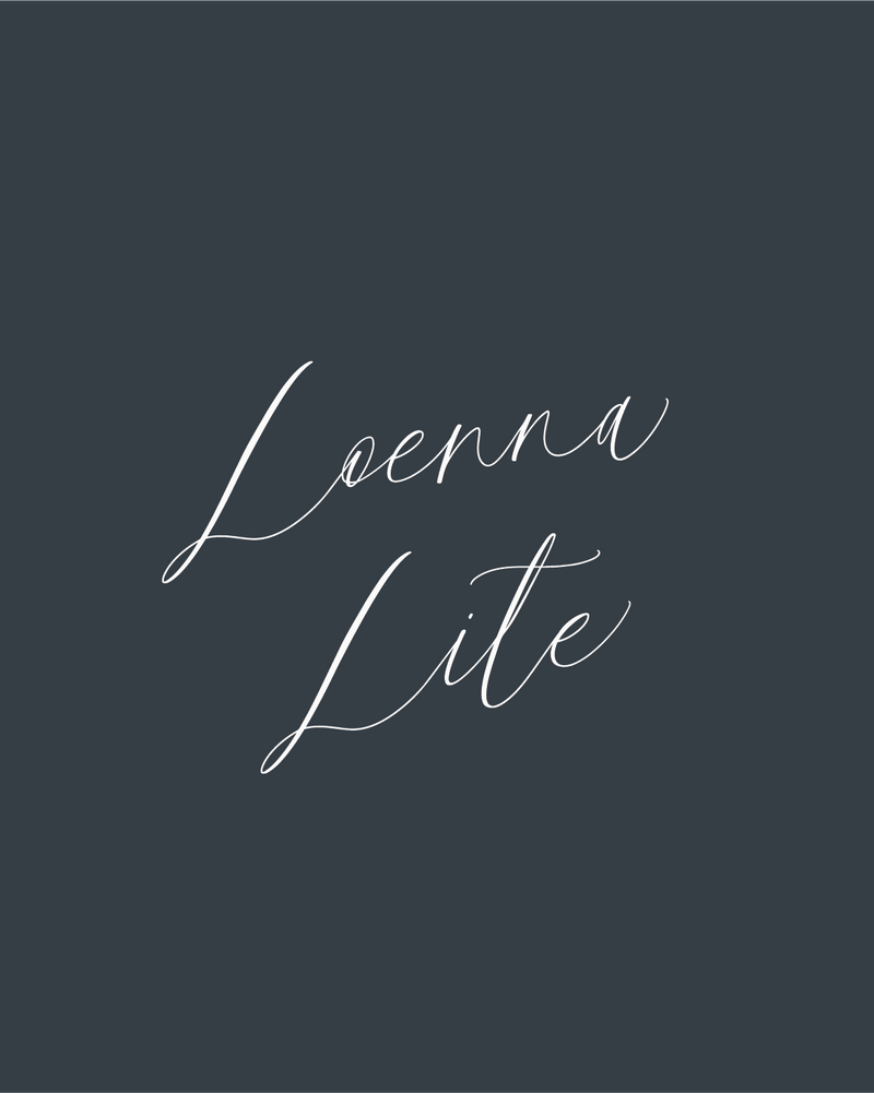 Loenna Lite - Script Typeface