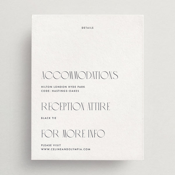 Details Card