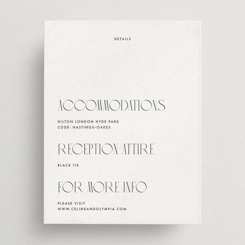 Details Card
