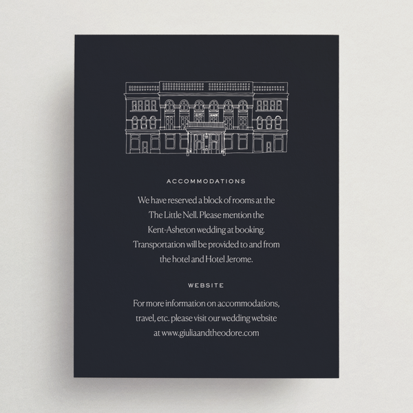 Details Card (Color) - Custom Venue Illustration - Palermo Collection