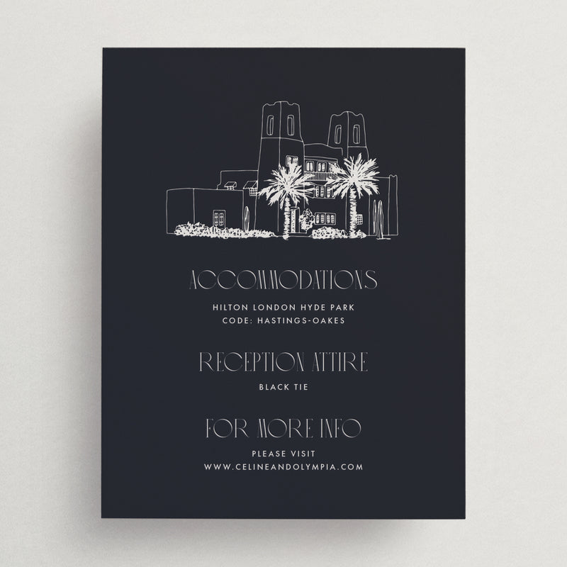 Details Card (Color) - Custom Venue Illustration - Tivoli Collection