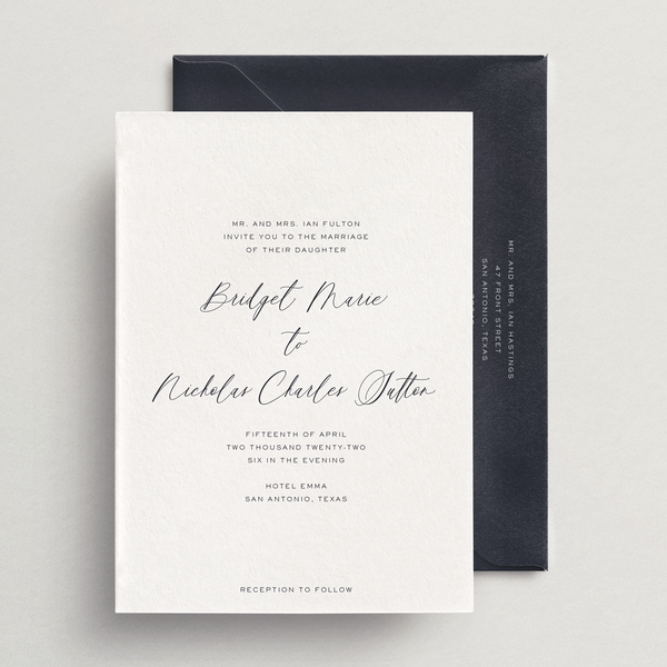 Invitation Card/Envelope