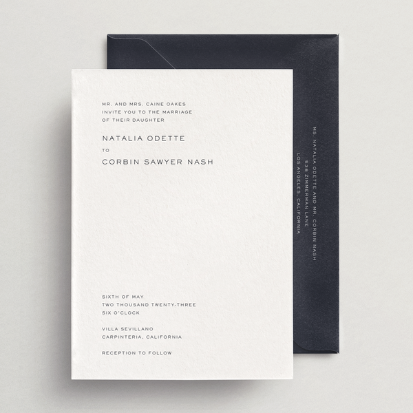 Invitation Card/Envelope