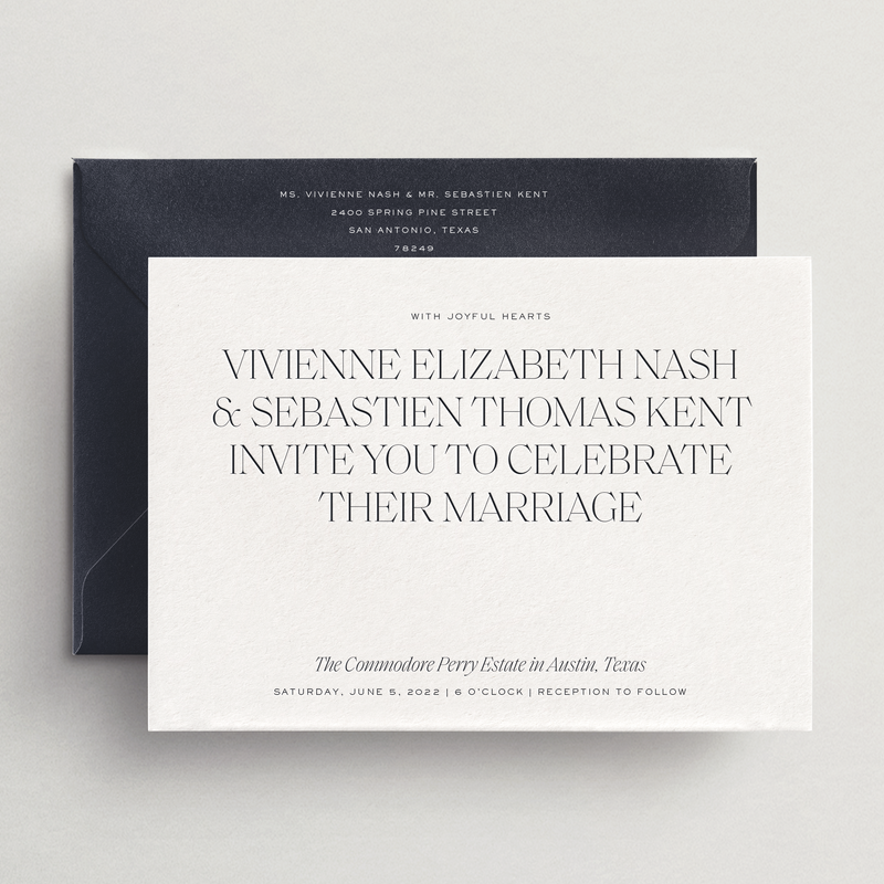 Invitation Card/Envelope
