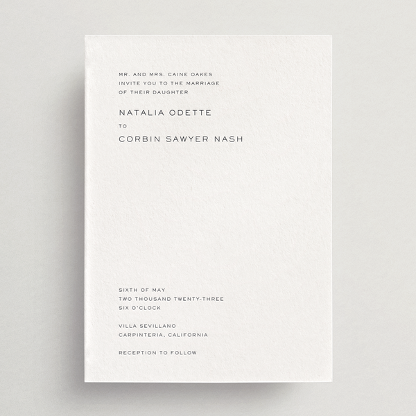Invitation Card/Envelope