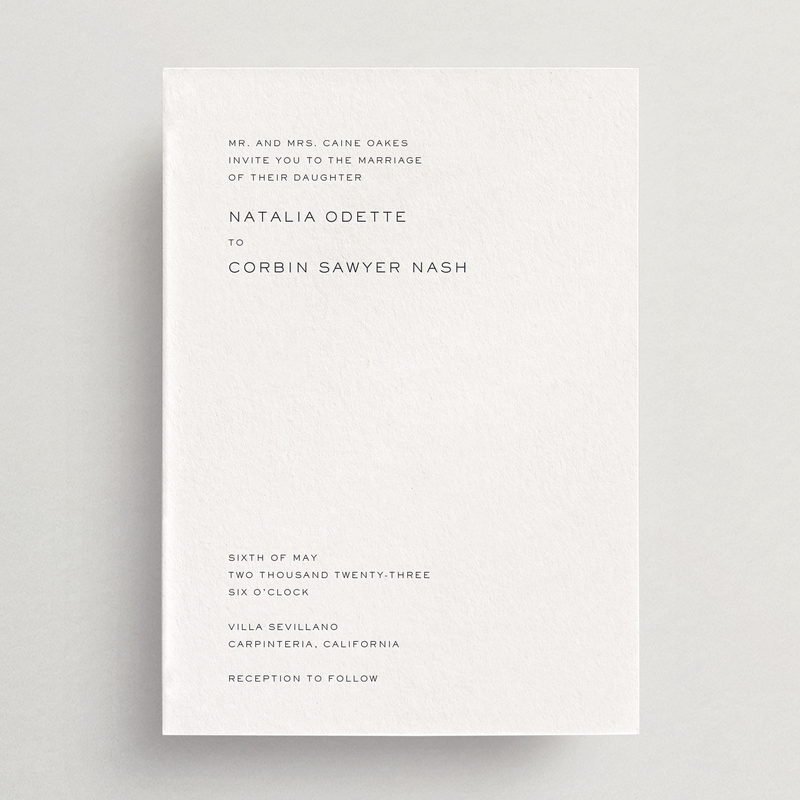 Invitation Card/Envelope