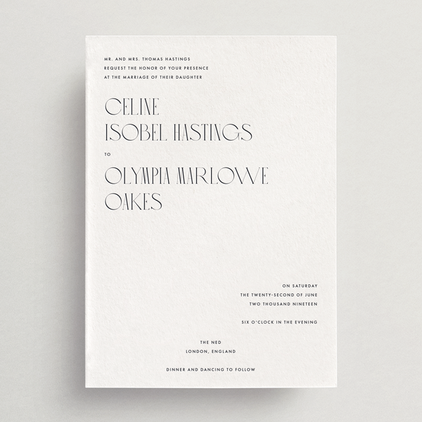Invitation Card/Envelope