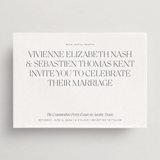 Invitation Card/Envelope - Lucca Collection