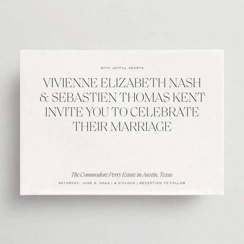 Invitation Card/Envelope