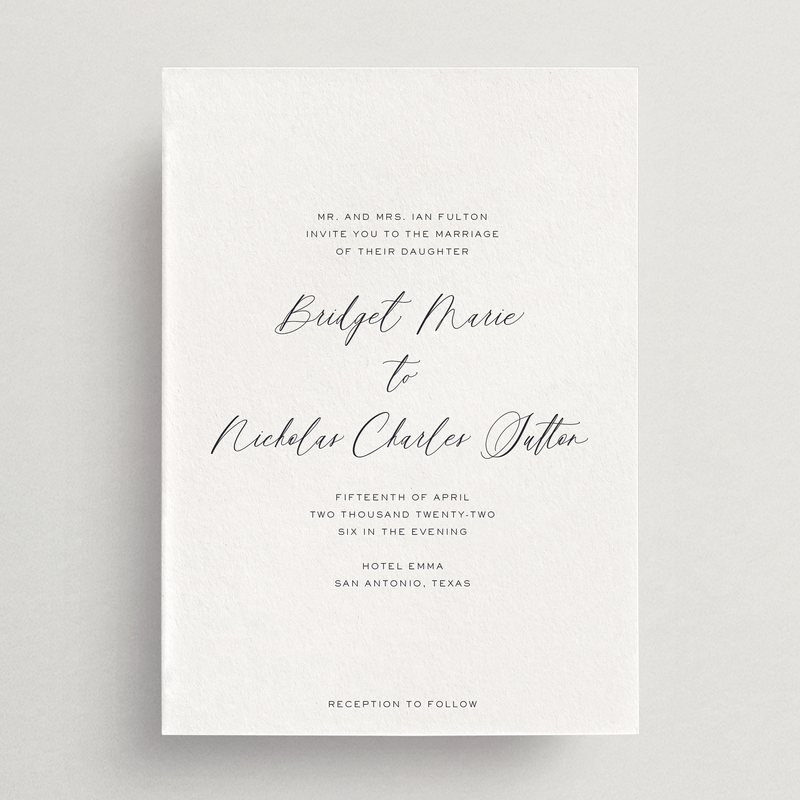 Invitation Card/Envelope