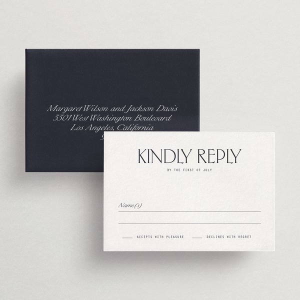 Response Card/Envelope (Basic)