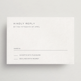 Response Card/Envelope (Basic) - Modena Collection