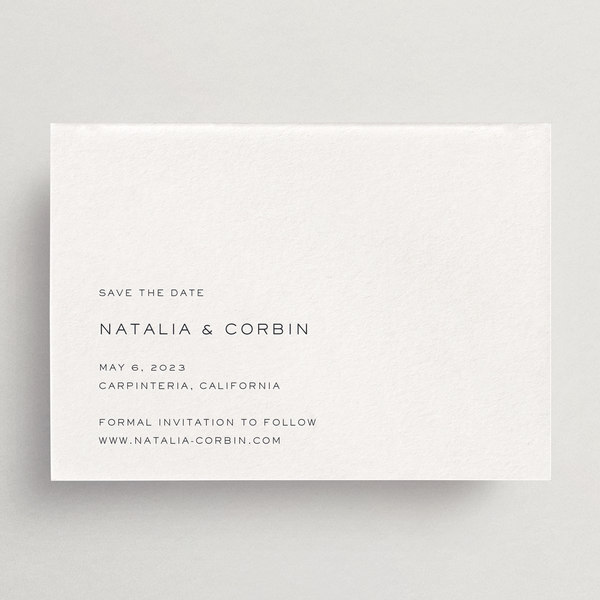 Save-the-Date Card/Envelope - Modena Collection