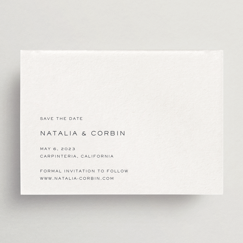 Save-the-Date Card/Envelope - Modena Collection