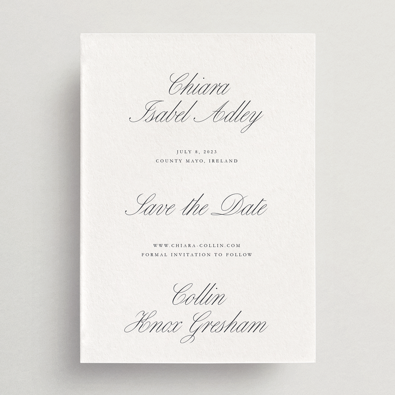 Save-the-Date Card/Envelope